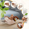 FlapJoy Chirper Sparrow features – rechargeable, catnip, flapping, chirping